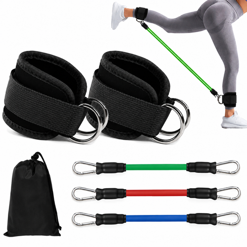 NexFit Ankle Straps – Verstellbar & Rutschfest | Bein- & Gesäßtraining