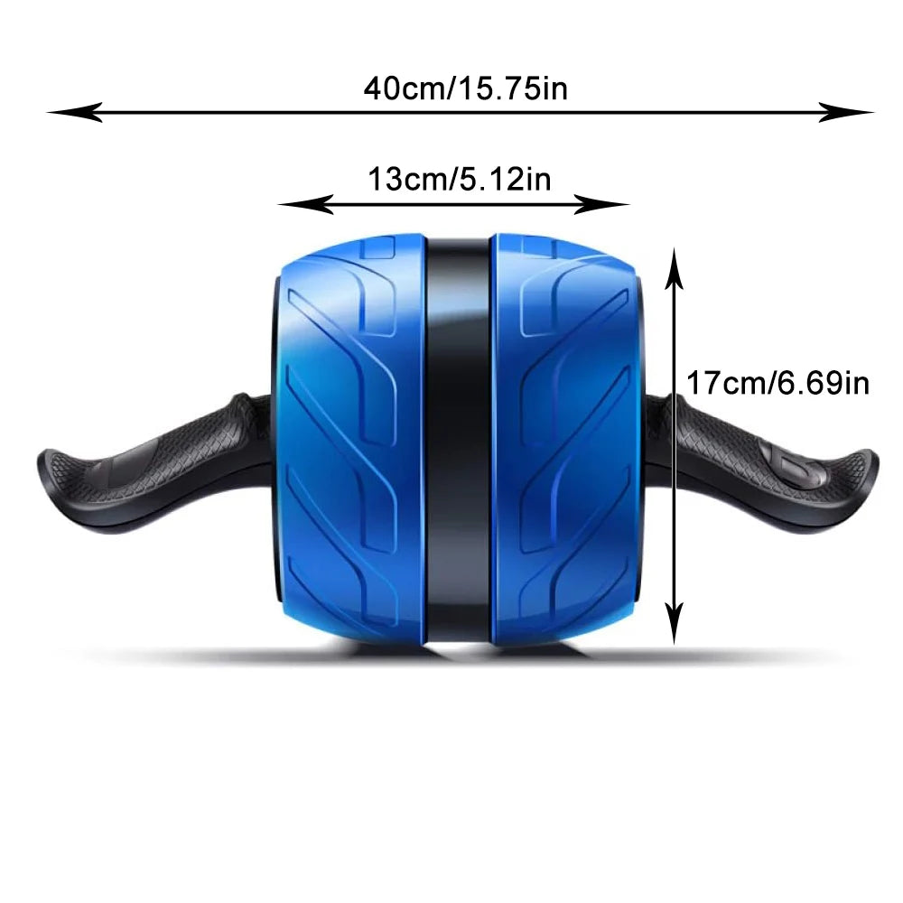 NexFit Ab Roller – Mit Rückfederung & Kniematte | Core & Bauchtraining