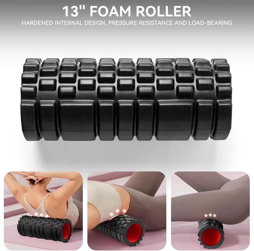 NexFit Foam Roller – EVA Massagerolle für Rücken, Beine & Taille | Recovery