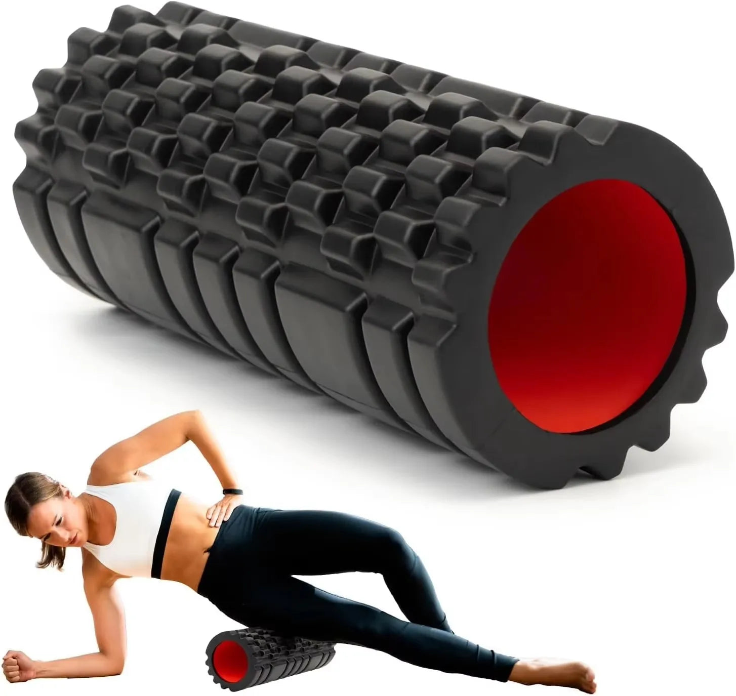 NexFit Foam Roller – EVA Massagerolle für Rücken, Beine & Taille | Recovery