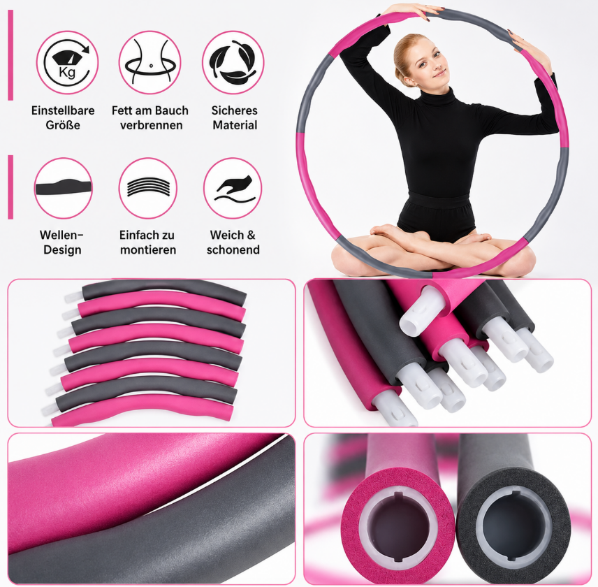 NexFit Hula Hoop – verstellbar