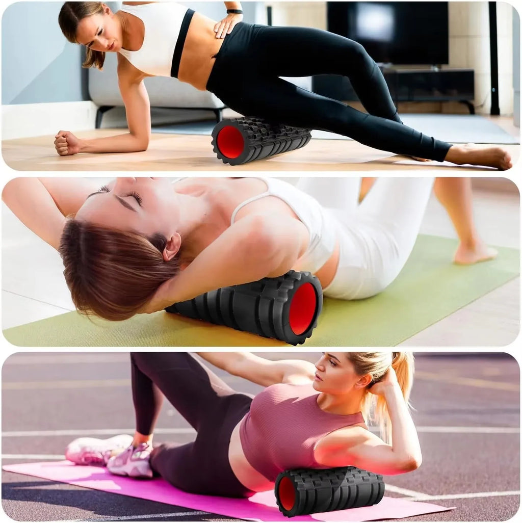 NexFit Foam Roller – EVA Massagerolle für Rücken, Beine & Taille | Recovery